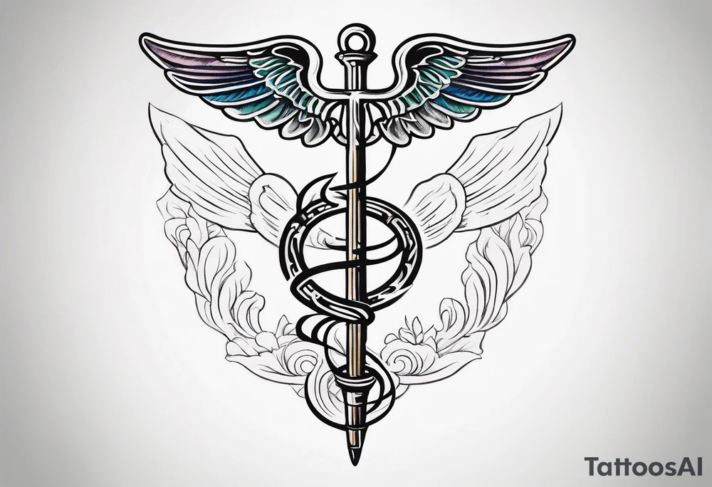 Caduceus tattoo idea