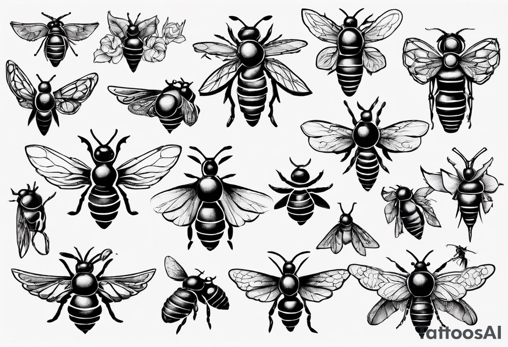 biene tattoo idea