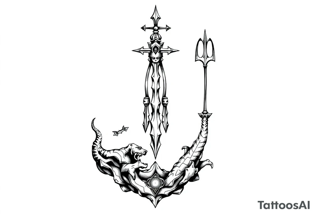Atlantis tattoo idea