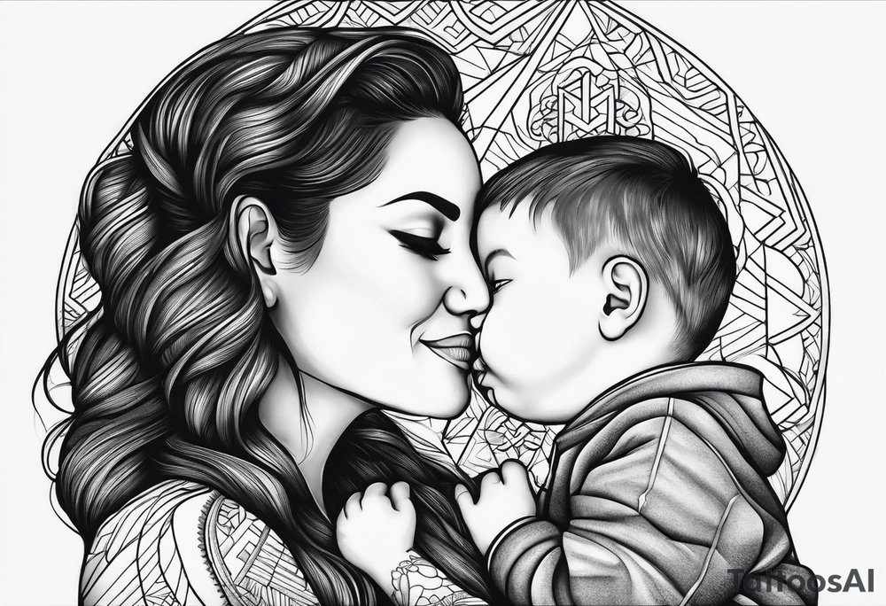 Woman reunited with her son 37 years after his birth and relinquished to adoption tattoo idea