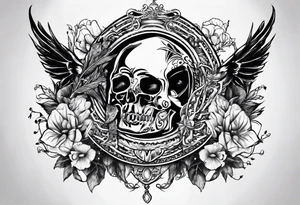 I WANT TO DO A MEMORIAL TATTO FOR MY FATHER tattoo idea