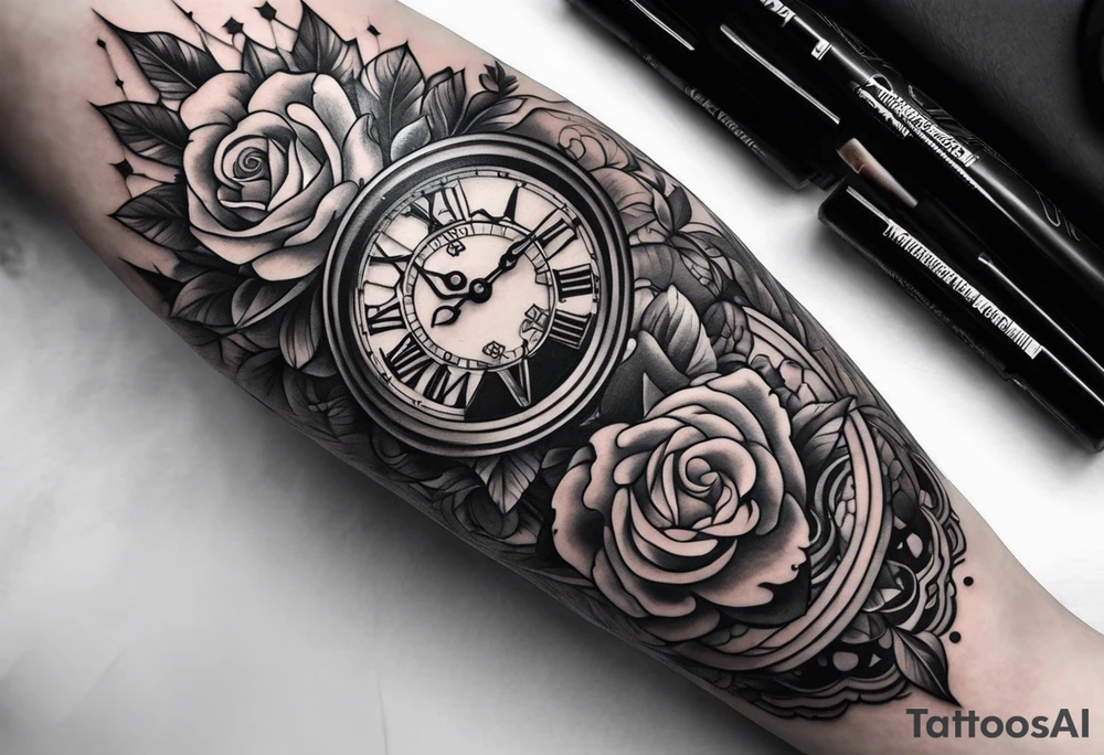 forearm filler tattoo idea