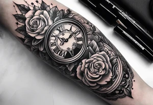 forearm filler tattoo idea