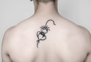 small fine line nightshade tattoo tattoo idea