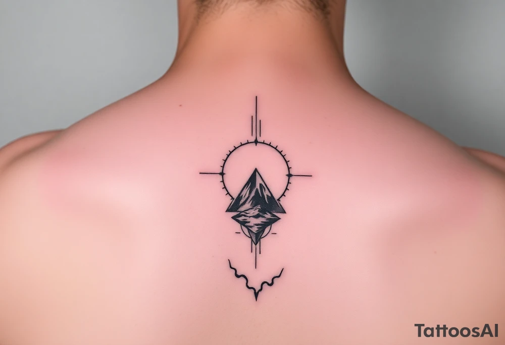 negative space tattoo inspired by the space and time tattoo idea negative space tattoo inspired by the space and time tattoo idea