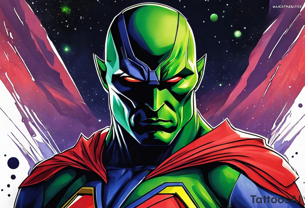 Martian Manhunter tattoo idea