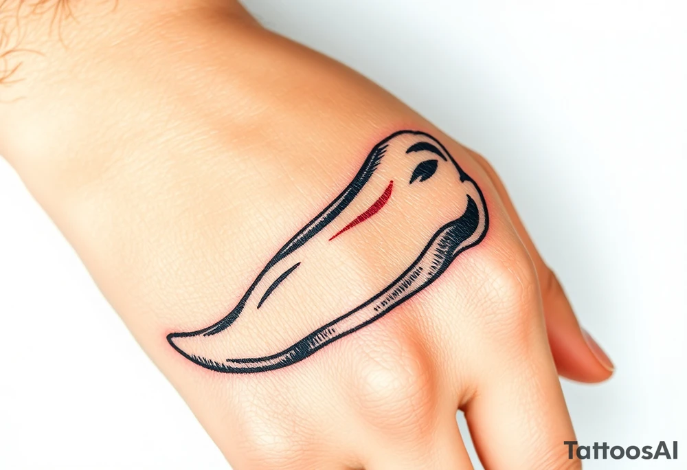 Chili pepper and fire tattoo idea