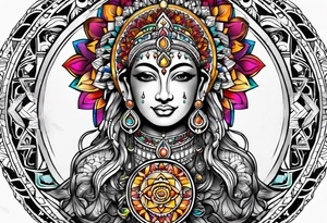 Chakras tattoo idea