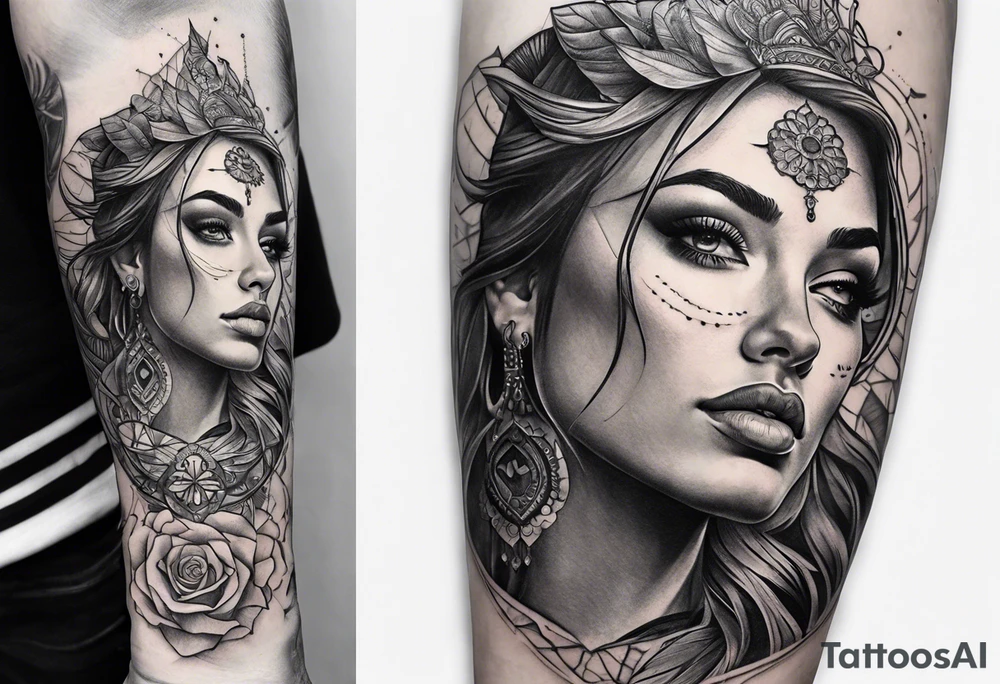 religous tatoos forearm tattoo idea