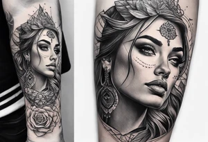 religous tatoos forearm tattoo idea