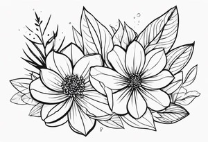 flores tattoo idea