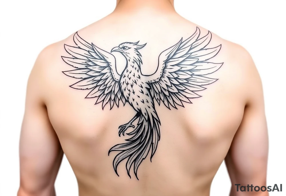 phoenix tattoo idea