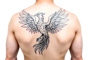 phoenix tattoo idea