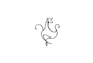 Zodiac sign Aquarius amethyst birthstone mother of 3 girls loves animals tattoo idea