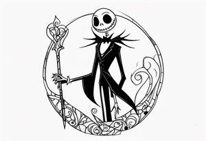 Jack Skellington tattoo idea