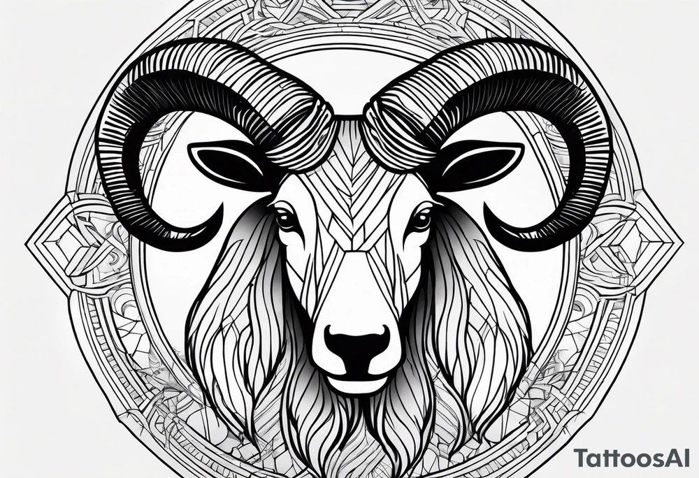 Aries tattoo idea