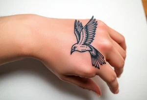 Lynard skynard  free bird tatoo.  With an old school army tatoo feel  location of tatoo will be on right forearm and on to my right hand. tattoo idea