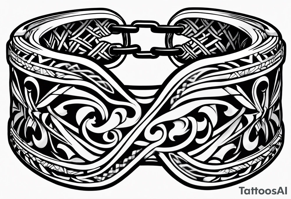 scottish bracelet with MKB tattoo idea