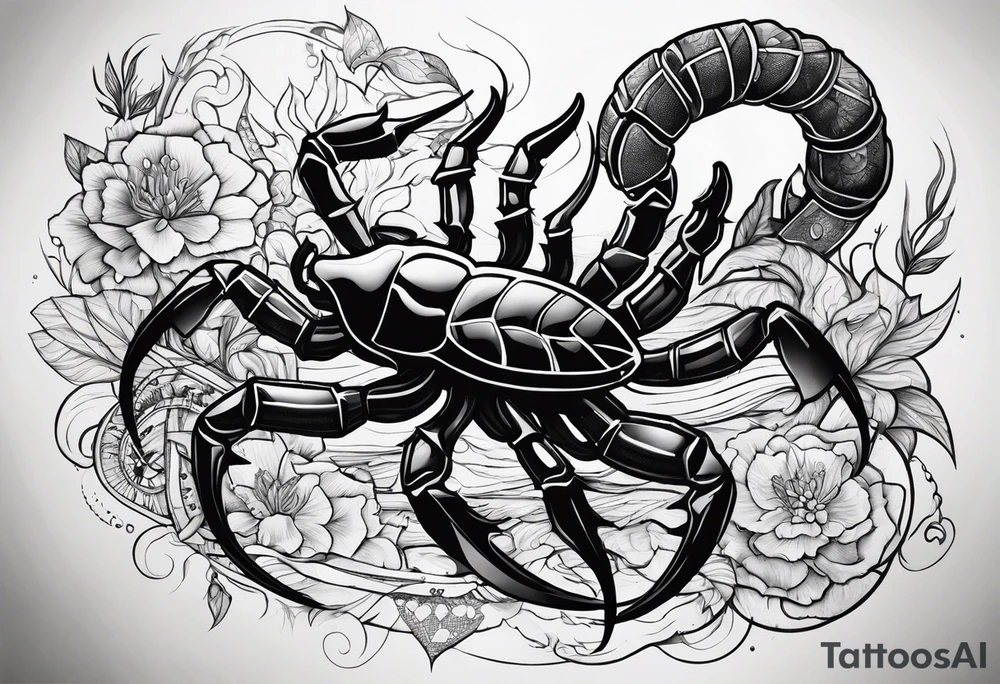 Scorpion tattoo idea