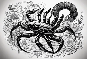 Scorpion tattoo idea