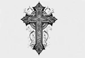 Cross tattoo idea