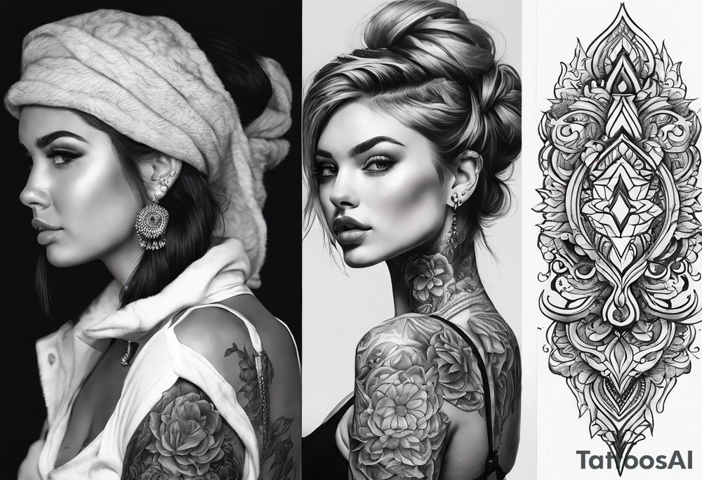 Царь давит 4 строитель на коне tattoo idea