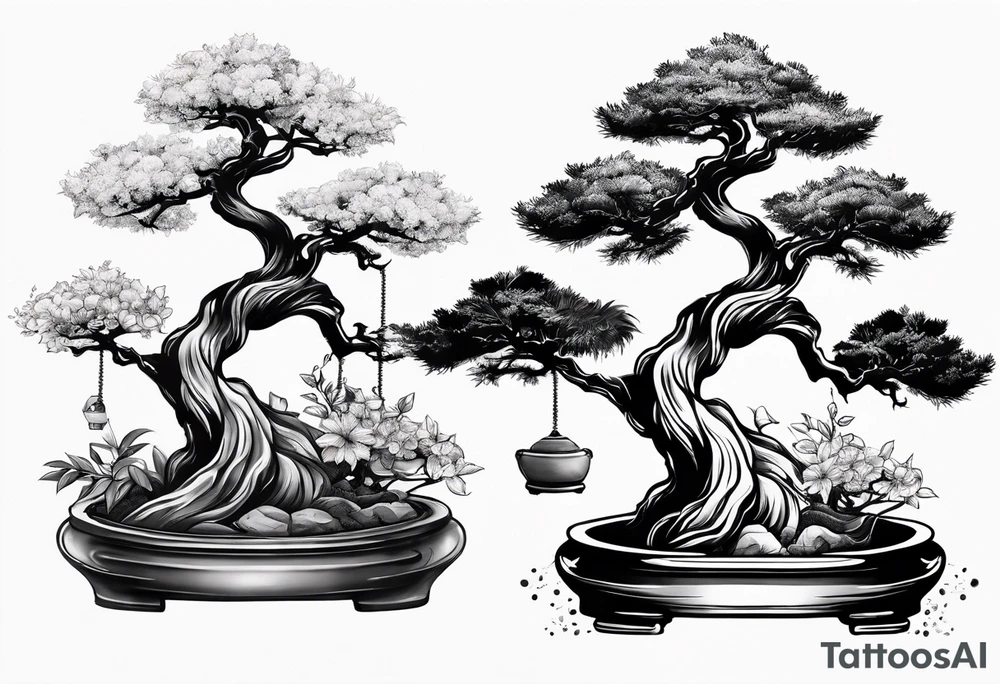 bonsai tattoo idea