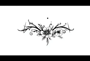 hip tattoo on the hip tattoo idea