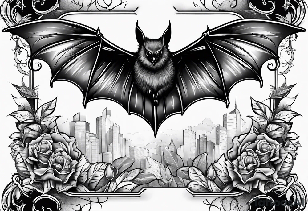 bats tattoo idea