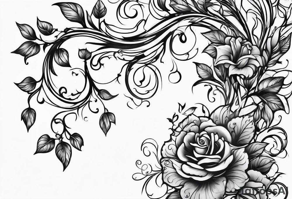 Vines tattoo idea