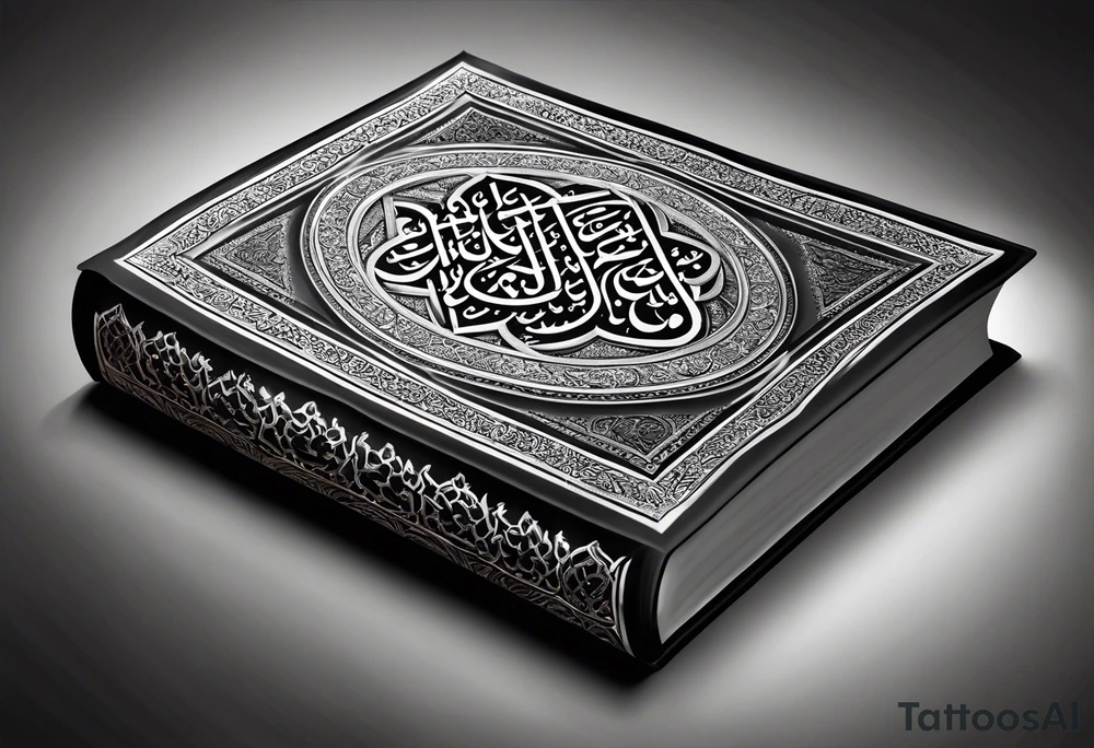 Quran book tattoo tattoo idea