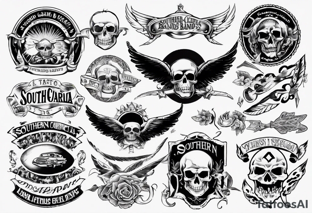 southern california bands tattoo idea