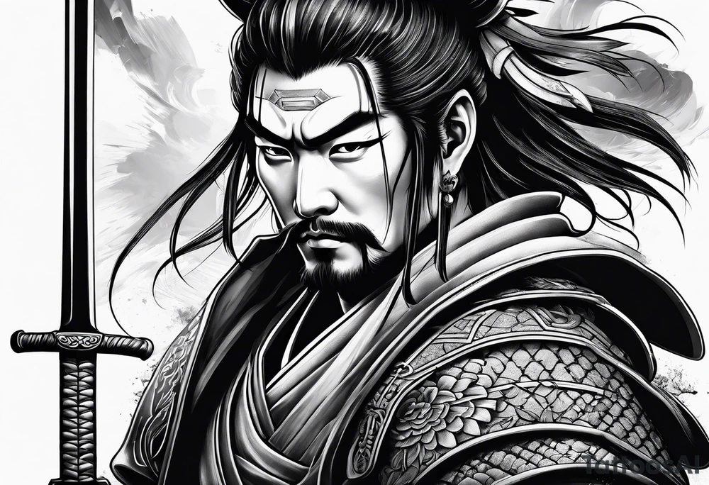 samurai tattoo idea