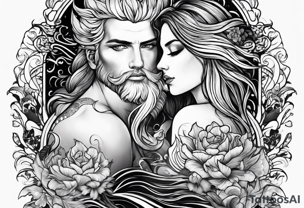 Ocean tattoo idea