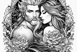 Ocean tattoo idea