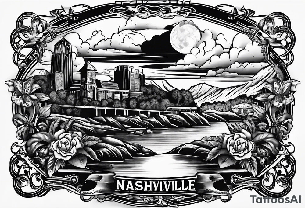 Nashville 615 tattoo idea