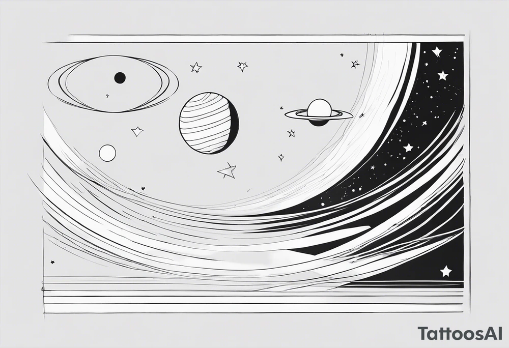 With all my heart, and all my soul, To the end of the universe, to infinity and beyond tattoo idea