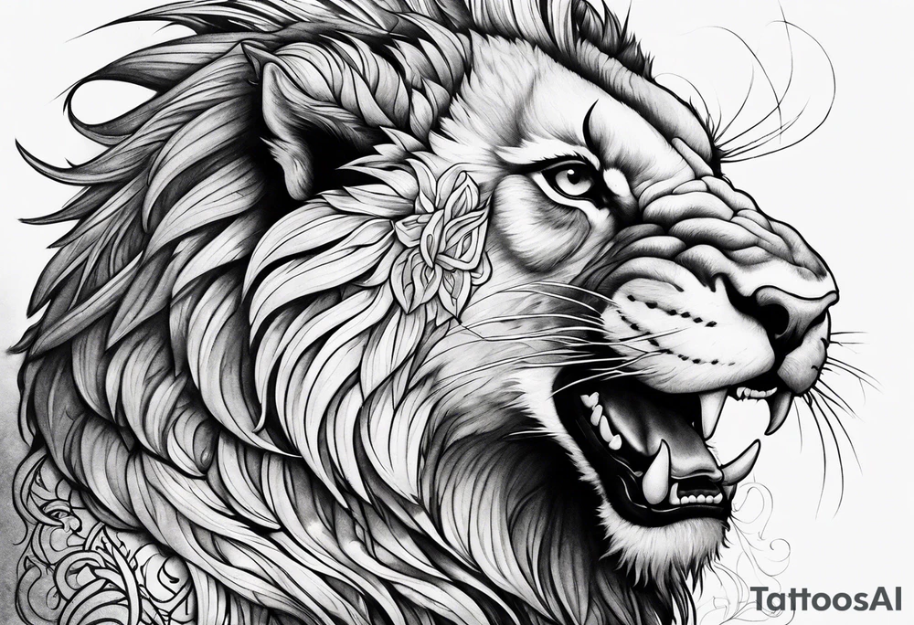chimera tattoo idea