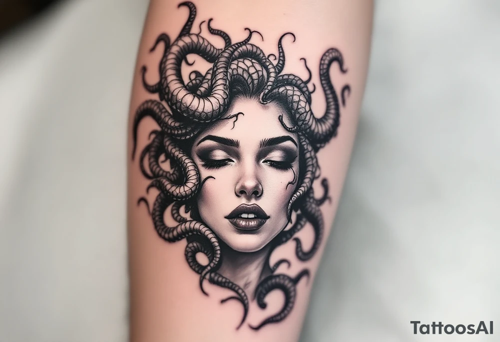 lady medusa tattoo tattoo idea