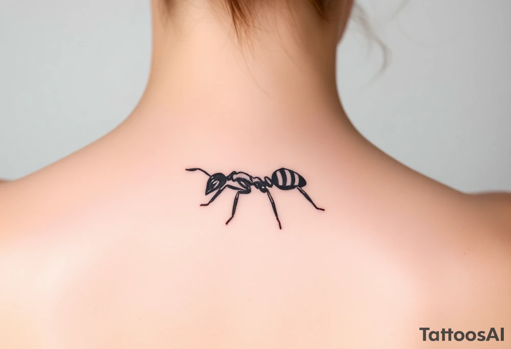 Army ant tattoo idea