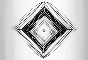 Baseball diamond tattoo idea