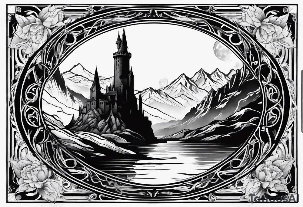 Lord of the rings tattoo idea