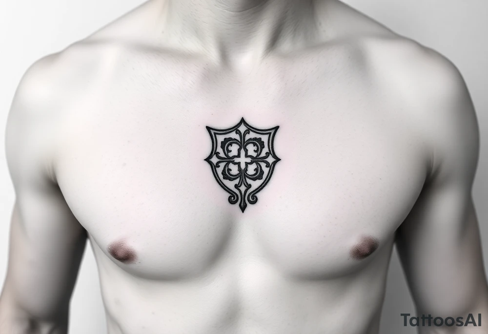 Smith, Irish crest. Mideval style. tattoo idea