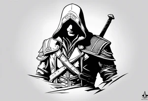 Edward kennway assassins creed tattoo tattoo idea