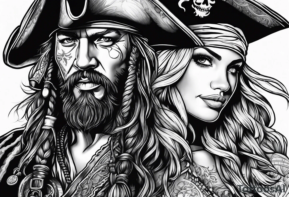 Pirates tattoo idea