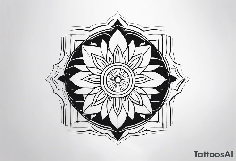 Radiant Reflections tattoo idea