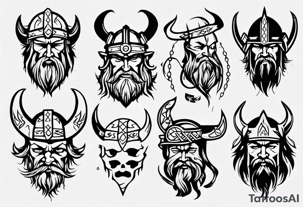 Viking no tattoos tattoo idea