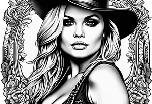 Miranda lambert with guitar tattoo idea