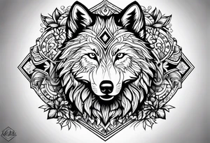 Wolfe tattoo idea