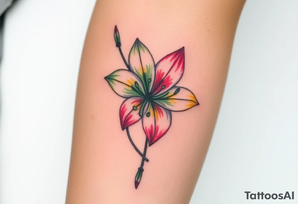 Lilly of the vallybells tattoo idea